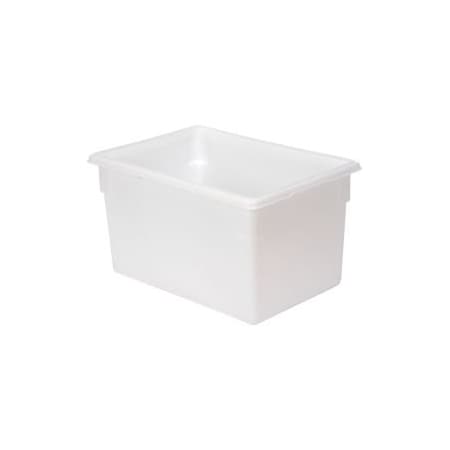 Rubbermaid Commercial Rubbermaid 3501-00 White Plastic .5 Gallon 18 x 26 x 15, PK6 FG350100WHT